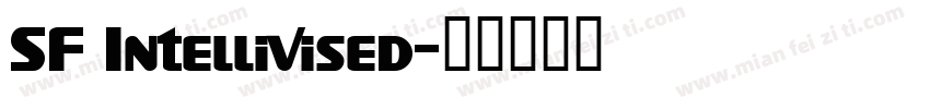 SF Intellivised字体转换